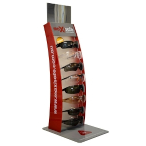 WORKWEAR, SAFETY & CORPORATE CLOTHING SPECIALISTS 8 Spec Display Stand with Mirror