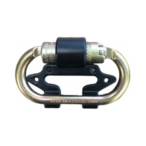 WORKWEAR, SAFETY & CORPORATE CLOTHING SPECIALISTS Twin ZMIC02 Retractable Lanyard Karabiner Connector