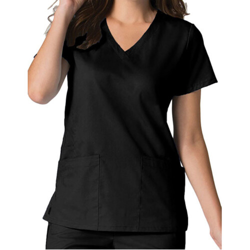 WORKWEAR, SAFETY & CORPORATE CLOTHING SPECIALISTS - EON - WOMEN BACK MESH PANEL SHAPED V - NECK TOP