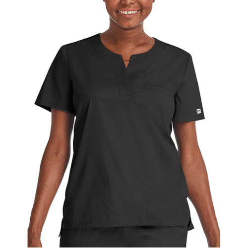 WORKWEAR, SAFETY & CORPORATE CLOTHING SPECIALISTS - MATRIX - NOTCHED CREW NECK TOP