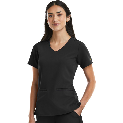 WORKWEAR, SAFETY & CORPORATE CLOTHING SPECIALISTS MATRIX PRO - ACTIVE KNIT V - NECK TOP