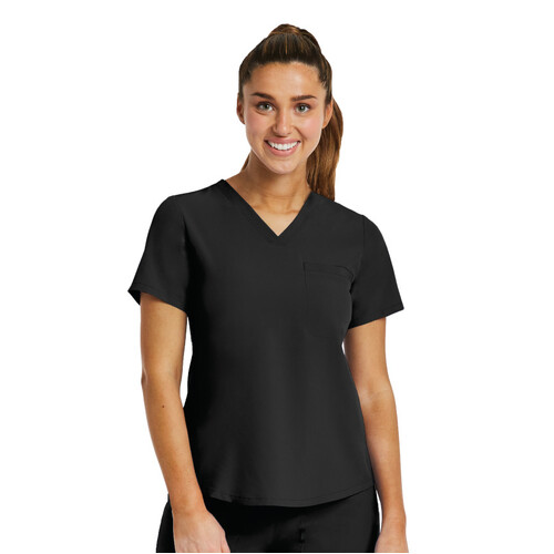 WORKWEAR, SAFETY & CORPORATE CLOTHING SPECIALISTS - MATRIX IMPULSE - WOMEN'S V - NECK TUCK IN TOP