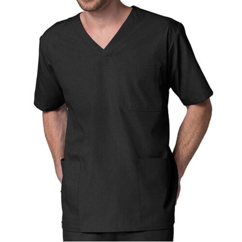 WORKWEAR, SAFETY & CORPORATE CLOTHING SPECIALISTS - RED PANDA - MEN 3 POCKET V - NECK TOP