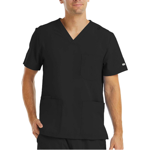 WORKWEAR, SAFETY & CORPORATE CLOTHING SPECIALISTS MOMENTUM - MEN'S 3 - POCKET V - NECK TOP