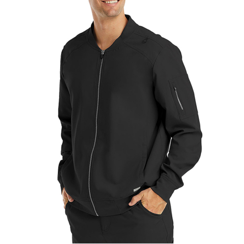 WORKWEAR, SAFETY & CORPORATE CLOTHING SPECIALISTS - MOMENTUM - MEN'S FRONT ZIP WARM - UP JACKET