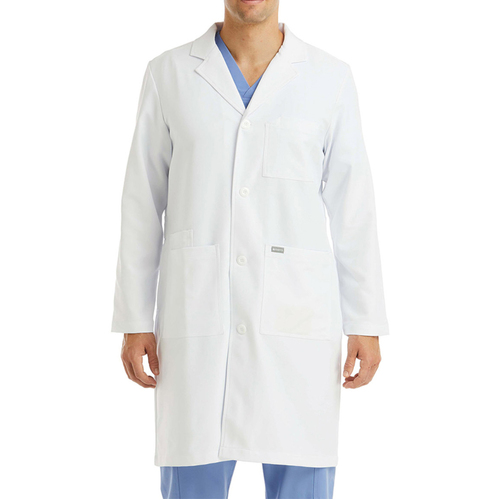 WORKWEAR, SAFETY & CORPORATE CLOTHING SPECIALISTS - LAB COAT - MOMENTUM 40  LONG LAB COAT