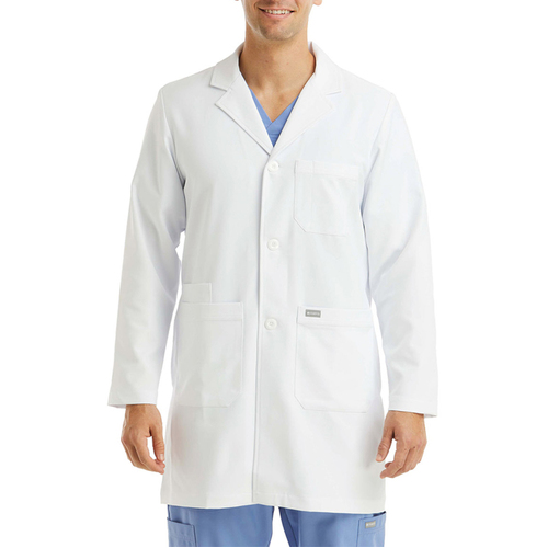 WORKWEAR, SAFETY & CORPORATE CLOTHING SPECIALISTS - LAB COAT - MOMENTUM 36  LONG LAB COAT