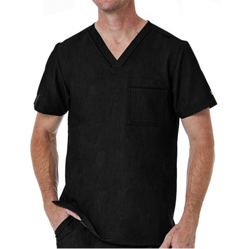 WORKWEAR, SAFETY & CORPORATE CLOTHING SPECIALISTS - MATRIX PRO - MEN S CONTRAST PIPING V - NECK TOP