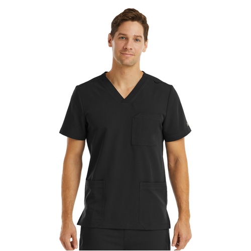 WORKWEAR, SAFETY & CORPORATE CLOTHING SPECIALISTS - MATRIX PRO - MEN S 3 - POCKET V - NECK TOP