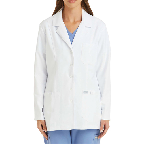 WORKWEAR, SAFETY & CORPORATE CLOTHING SPECIALISTS - LAB COAT - MOMENTUM FITTED CONSULTATION LAB COAT