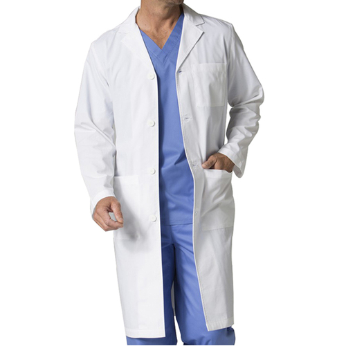 WORKWEAR, SAFETY & CORPORATE CLOTHING SPECIALISTS - LABCOAT - RED PANDA MENS LONG LAB COAT