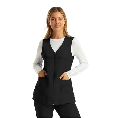 WORKWEAR, SAFETY & CORPORATE CLOTHING SPECIALISTS - MATRIX - FRONT ZIP - UP VEST