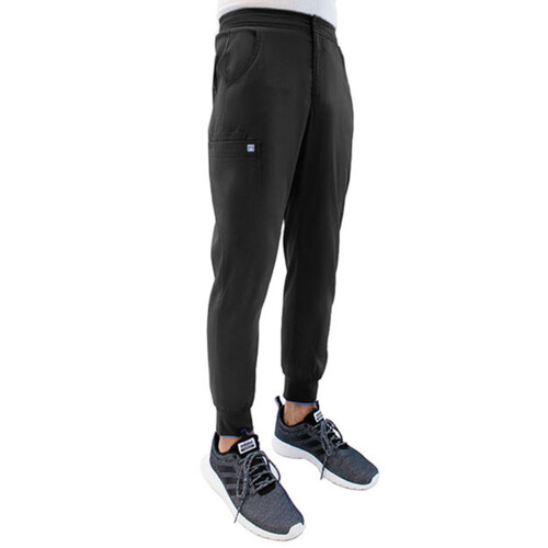 WORKWEAR, SAFETY & CORPORATE CLOTHING SPECIALISTS - MATRIX - MEN S HALF ELASTIC WAISTBAND JOGGER PANT