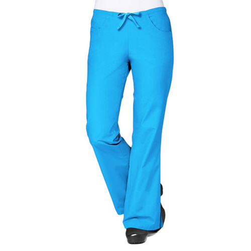 WORKWEAR, SAFETY & CORPORATE CLOTHING SPECIALISTS CORE - WOMEN CLASSIC FLARE PANT-Malibu Blue-L