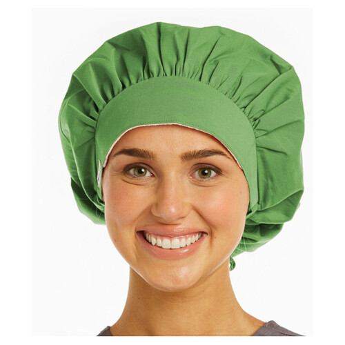 WORKWEAR, SAFETY & CORPORATE CLOTHING SPECIALISTS - SCRUB CAP - WOMEN'S BOUFFANT SCRUB HAT