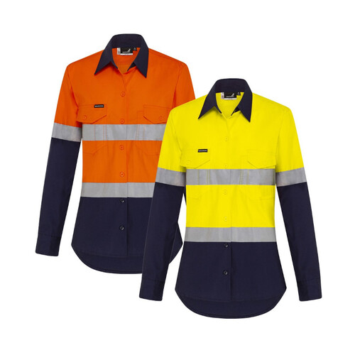 WORKWEAR, SAFETY & CORPORATE CLOTHING SPECIALISTS Mack Womens LS Ripstop 2T