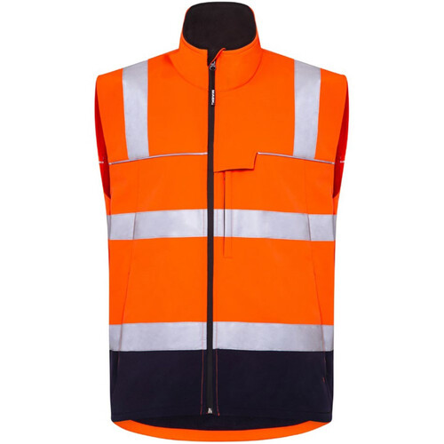 WORKWEAR, SAFETY & CORPORATE CLOTHING SPECIALISTS Mack Xenon 2Tone Hi Vis TapedRecycled Softshell Vest