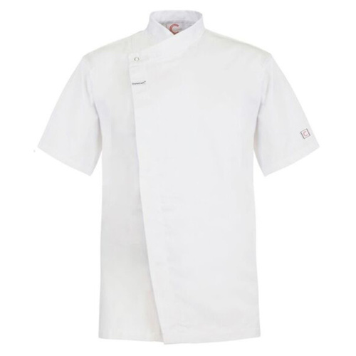 WORKWEAR, SAFETY & CORPORATE CLOTHING SPECIALISTS - UNISEX TUNIC S/S with concealed press studs