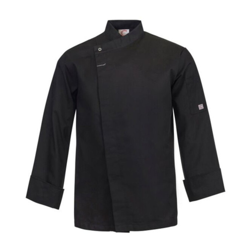 WORKWEAR, SAFETY & CORPORATE CLOTHING SPECIALISTS Short Sleeve Chefs Tunic with concealed front