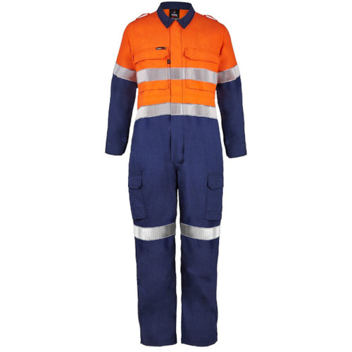 WORKWEAR, SAFETY & CORPORATE CLOTHING SPECIALISTS Torrent HRC2 Hi Vis Two Tone Coverall with FR Reflective Tape