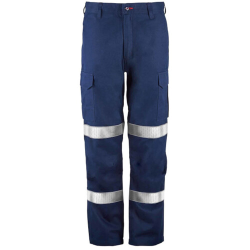 WORKWEAR, SAFETY & CORPORATE CLOTHING SPECIALISTS - Torrent HRC2 Mens Cargo Pant with BioMotion FR Reflective Tape