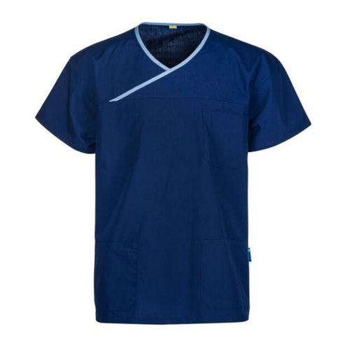 WORKWEAR, SAFETY & CORPORATE CLOTHING SPECIALISTS - Reversible Unisex Scrub Top with Contrast Trim