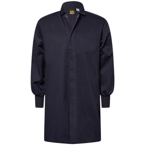 WORKWEAR, SAFETY & CORPORATE CLOTHING SPECIALISTS Long Sleeve Food Industry Dustcoat with Internal Pockets