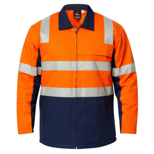 WORKWEAR, SAFETY & CORPORATE CLOTHING SPECIALISTS Hi Vis Cotton Reflective Jacket