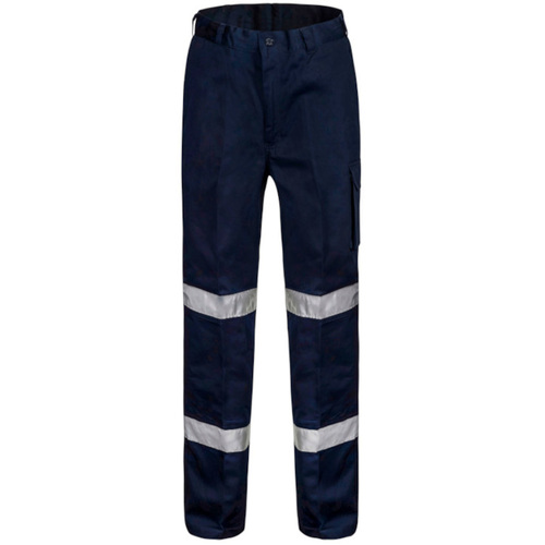 WORKWEAR, SAFETY & CORPORATE CLOTHING SPECIALISTS - MEN'S Mid Weight CARGO Trouser with 3M Tape (#8910)