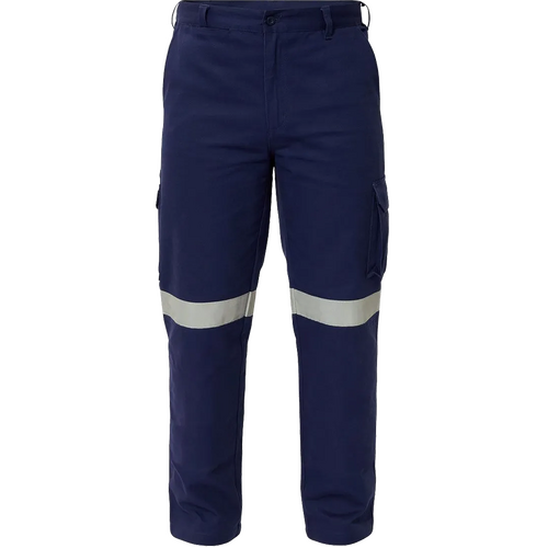 WORKWEAR, SAFETY & CORPORATE CLOTHING SPECIALISTS - NEXTGEN COTTON DRILL PANT-1TAPE