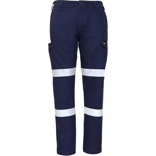 WORKWEAR, SAFETY & CORPORATE CLOTHING SPECIALISTS - STRETCH DRILL CARGO PANT-TAPE