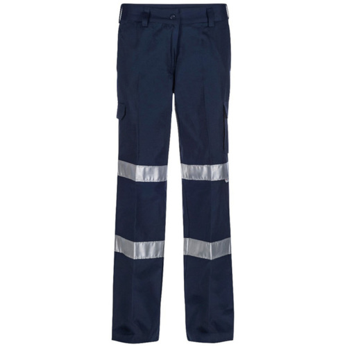 WORKWEAR, SAFETY & CORPORATE CLOTHING SPECIALISTS - LADIES Mid Weight CARGO Trouser with 3M Tape (#8910)