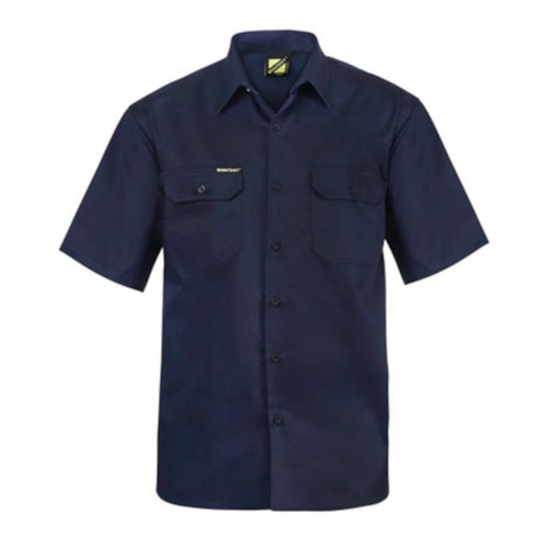 WORKWEAR, SAFETY & CORPORATE CLOTHING SPECIALISTS - Short Sleeve Cotton Drill Shirt