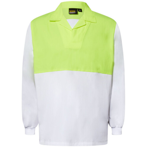 WORKWEAR, SAFETY & CORPORATE CLOTHING SPECIALISTS JACSHIRT LS RIB CUF&NECK INSER