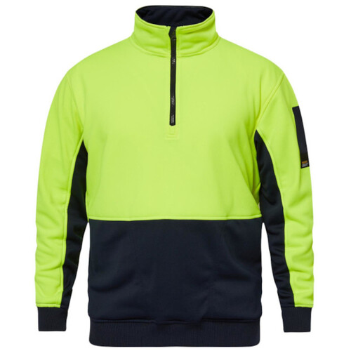 WORKWEAR, SAFETY & CORPORATE CLOTHING SPECIALISTS CREST high-vis 1/2 zip pullover