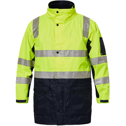 WORKWEAR, SAFETY & CORPORATE CLOTHING SPECIALISTS - Hi Vis 4 in 1 Reflective Jacket