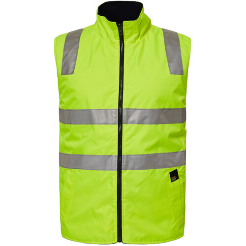 WORKWEAR, SAFETY & CORPORATE CLOTHING SPECIALISTS - Hi Vis Reversible Fleece Reflective Vest