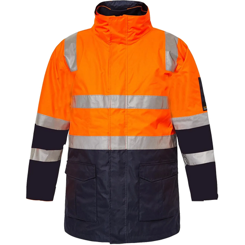 WORKWEAR, SAFETY & CORPORATE CLOTHING SPECIALISTS HI VIS 6 IN 1 JACKET WITH TAPE