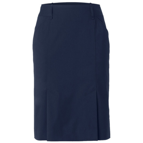 WORKWEAR, SAFETY & CORPORATE CLOTHING SPECIALISTS NNT - PLEAT STRAIGHT SKIRT