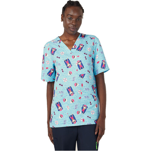 WORKWEAR, SAFETY & CORPORATE CLOTHING SPECIALISTS SANTA POOL SCRUB TOP - Unisex