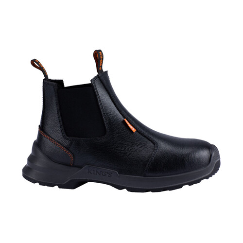 WORKWEAR, SAFETY & CORPORATE CLOTHING SPECIALISTS - Kings 15 - Boot, Elastic Side, Rambler Leather - 15-580