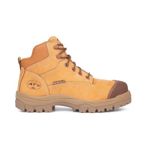 WORKWEAR, SAFETY & CORPORATE CLOTHING SPECIALISTS - AT 45 - 130mm Zip Side Lace Up Hiker - 45-630Z