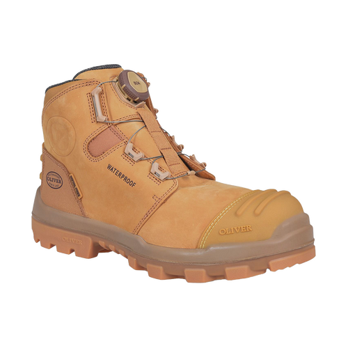 WORKWEAR, SAFETY & CORPORATE CLOTHING SPECIALISTS - AT 54 - 130mm Wheat Boa Boot