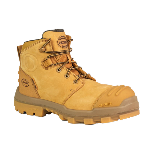 WORKWEAR, SAFETY & CORPORATE CLOTHING SPECIALISTS - AT 54 - 130mm Wheat Zip Sided Boot