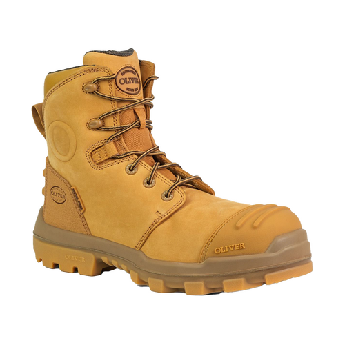 WORKWEAR, SAFETY & CORPORATE CLOTHING SPECIALISTS AT 54 - 150mm Wheat Zip Sided Boot