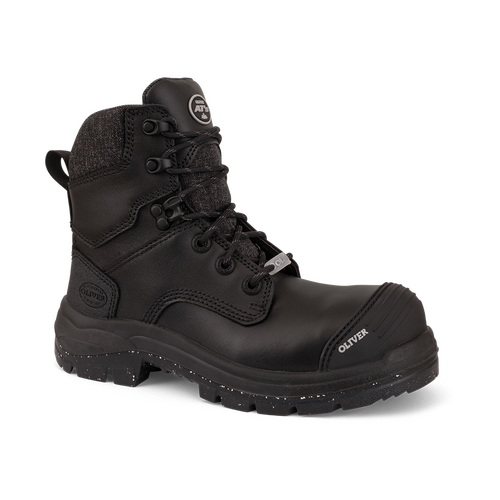WORKWEAR, SAFETY & CORPORATE CLOTHING SPECIALISTS AT 59 - Women's 150mm Black Zip Sided Boot