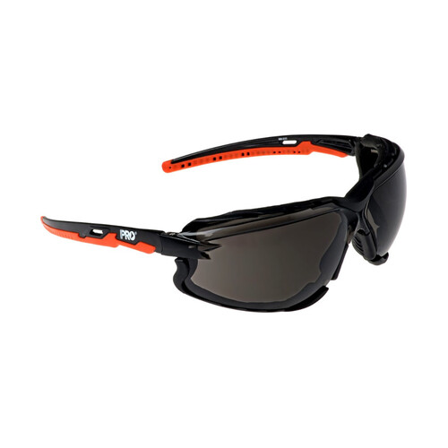 WORKWEAR, SAFETY & CORPORATE CLOTHING SPECIALISTS Ambush Foam Bound Spec / Goggle Smoke Lens