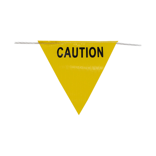WORKWEAR, SAFETY & CORPORATE CLOTHING SPECIALISTS 30M 'CAUTION' Bunting Yellow