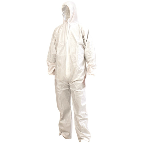 WORKWEAR, SAFETY & CORPORATE CLOTHING SPECIALISTS - BarrierTech SMS Coveralls - White