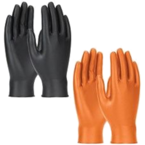 WORKWEAR, SAFETY & CORPORATE CLOTHING SPECIALISTS - Grippaz Skins 6Mil 24Cm Extended Use Gloves